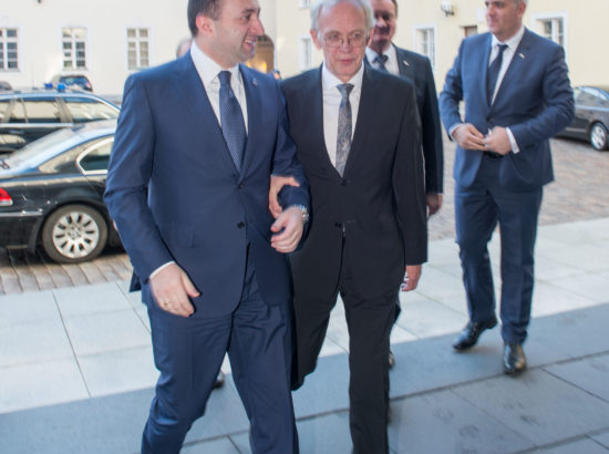 Kohtumine Gruusia peaministri Irakli Garibashviliga